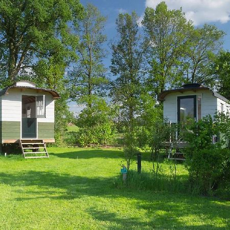 B&B Pipowagen "Het Wellnesst" Op Wellness Camping En B&B Stoltenborg Meddo Zewnętrze zdjęcie