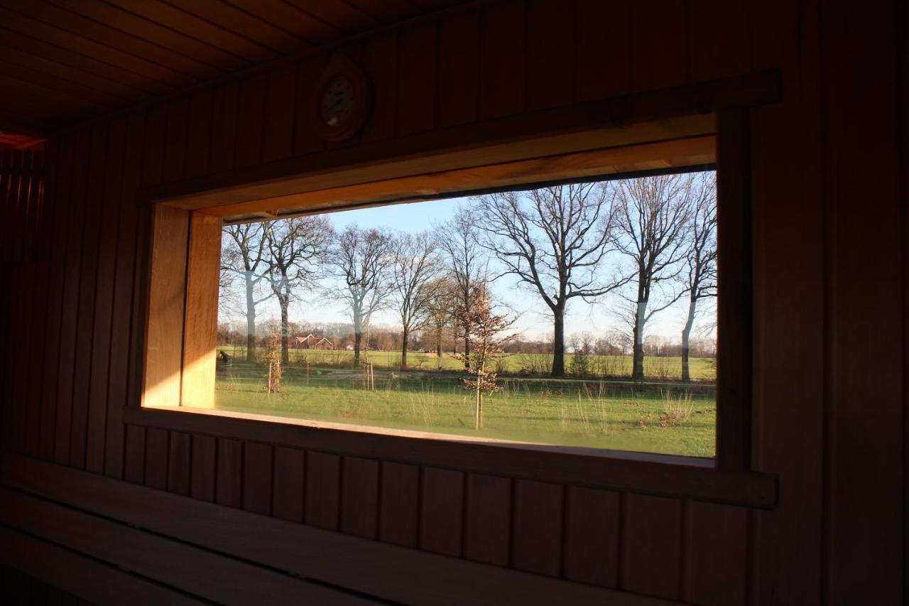 B&B Pipowagen "Het Wellnesst" Op Wellness Camping En B&B Stoltenborg Meddo Zewnętrze zdjęcie