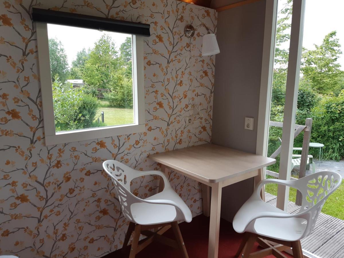 B&B Pipowagen "Het Wellnesst" Op Wellness Camping En B&B Stoltenborg Meddo Zewnętrze zdjęcie